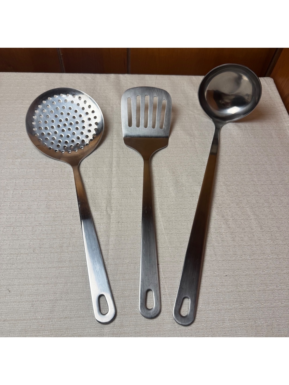 Wolfgang Puck Bistro Collection 3-Piece Stainless Steel Utensil Set